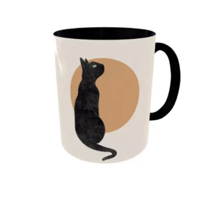 ماگ طرح گربه تنها