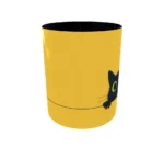 ماگ طرح گربه مشکی