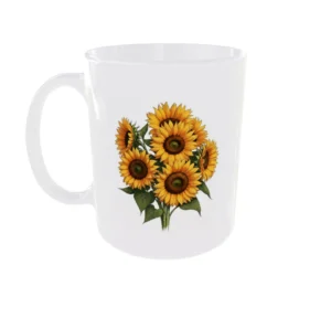 ماگ طرح گل آفتابگردان